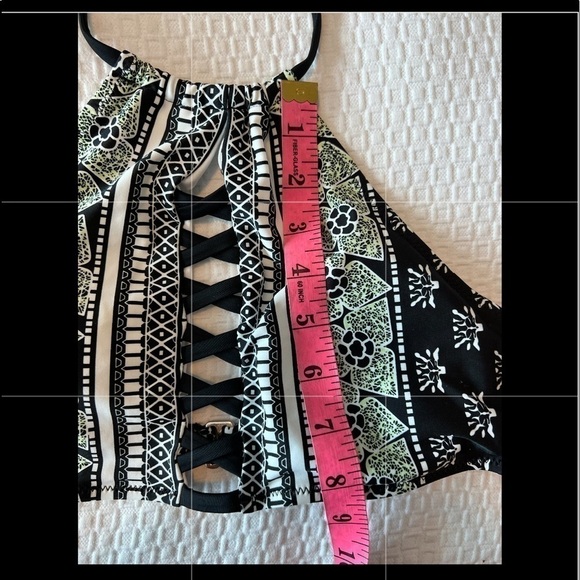 Cupshe Bikini Swim Top Halter Size M - Picture 12 of 13